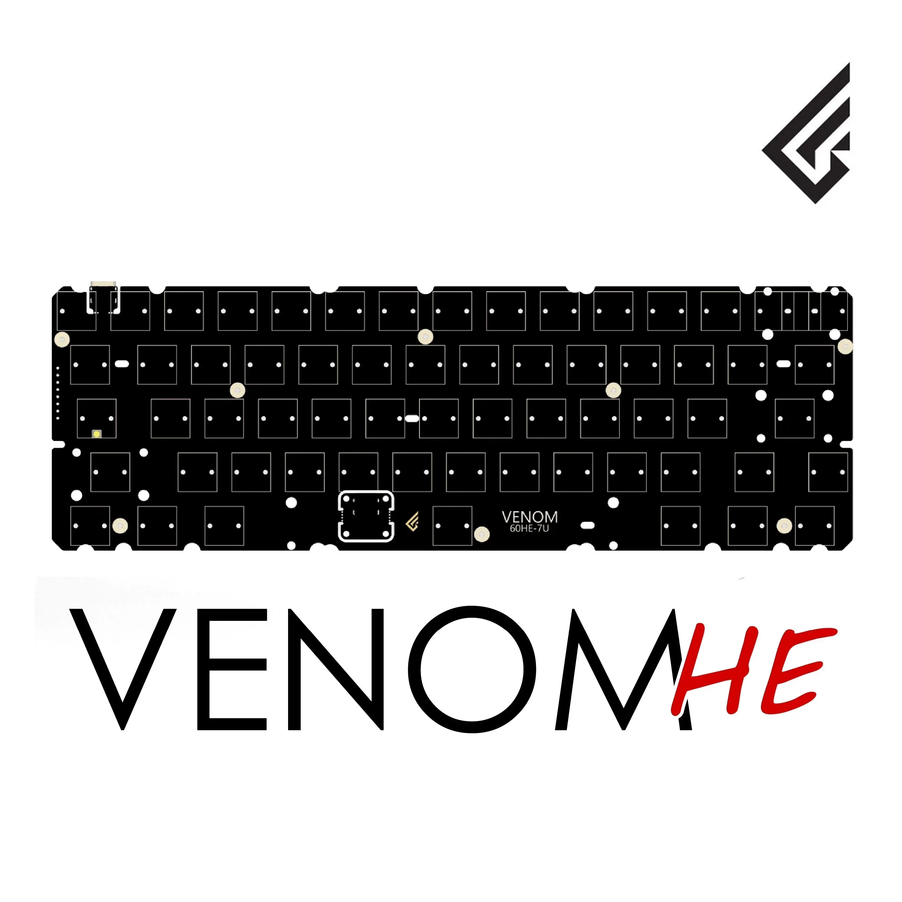 Board Game Pc - Geonworks Venom 60 HE Keyboard PCB