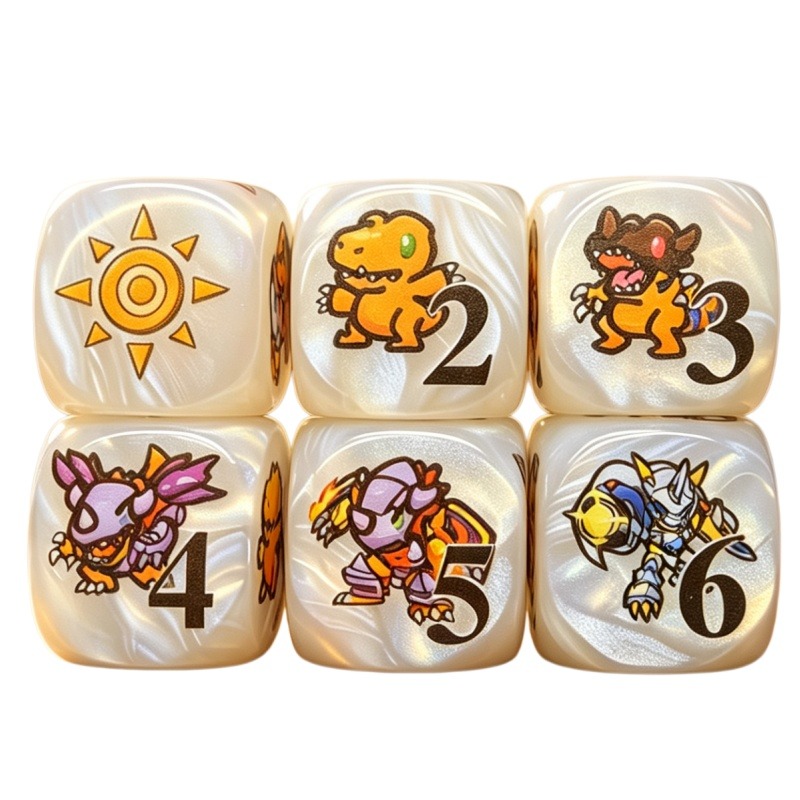 Board Game Harvest - 2pcs/set Digimon DTCG Omnimon Agumon Token