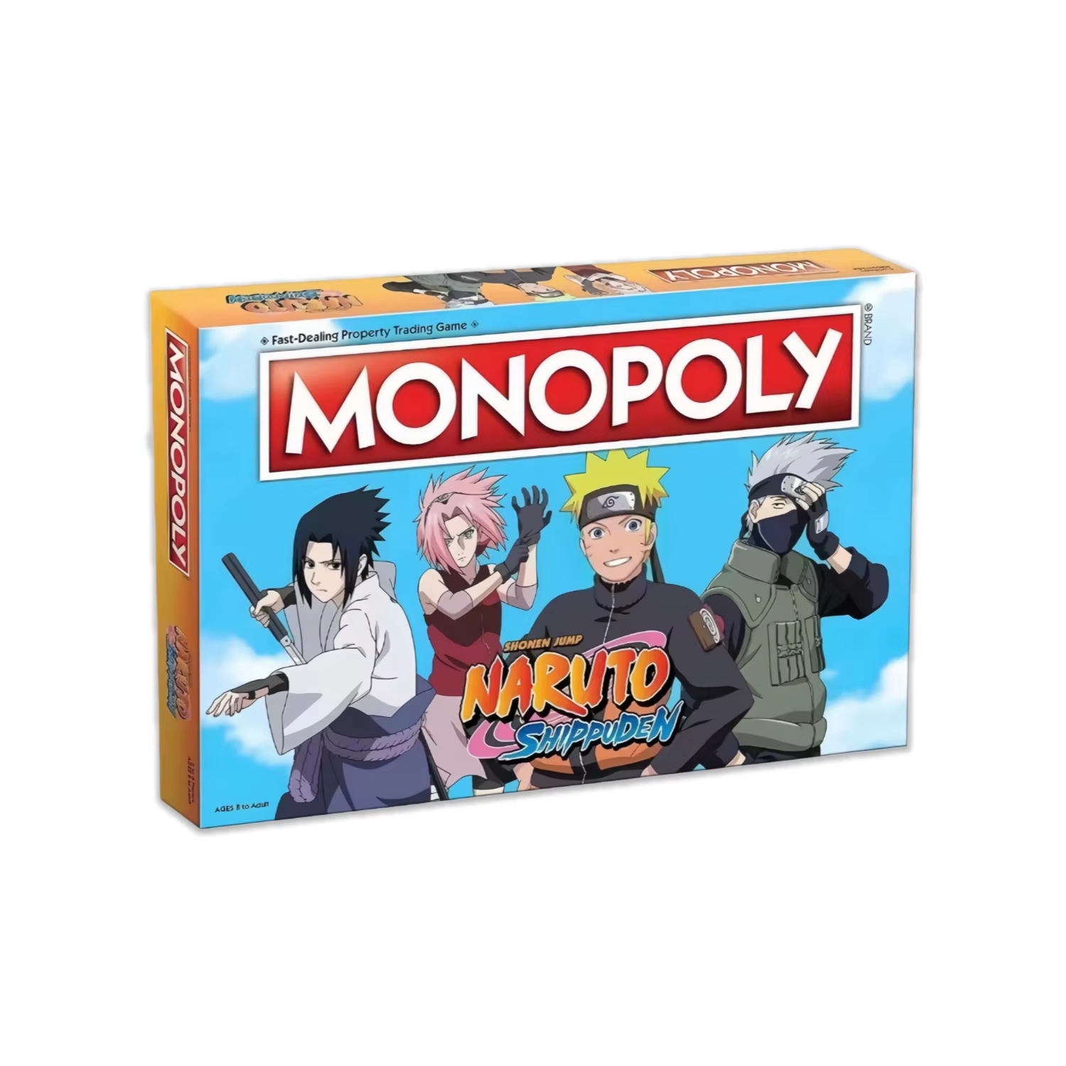 Board Game Naruto - Monopoly Naruto Shippuden co-branded Monopoly board