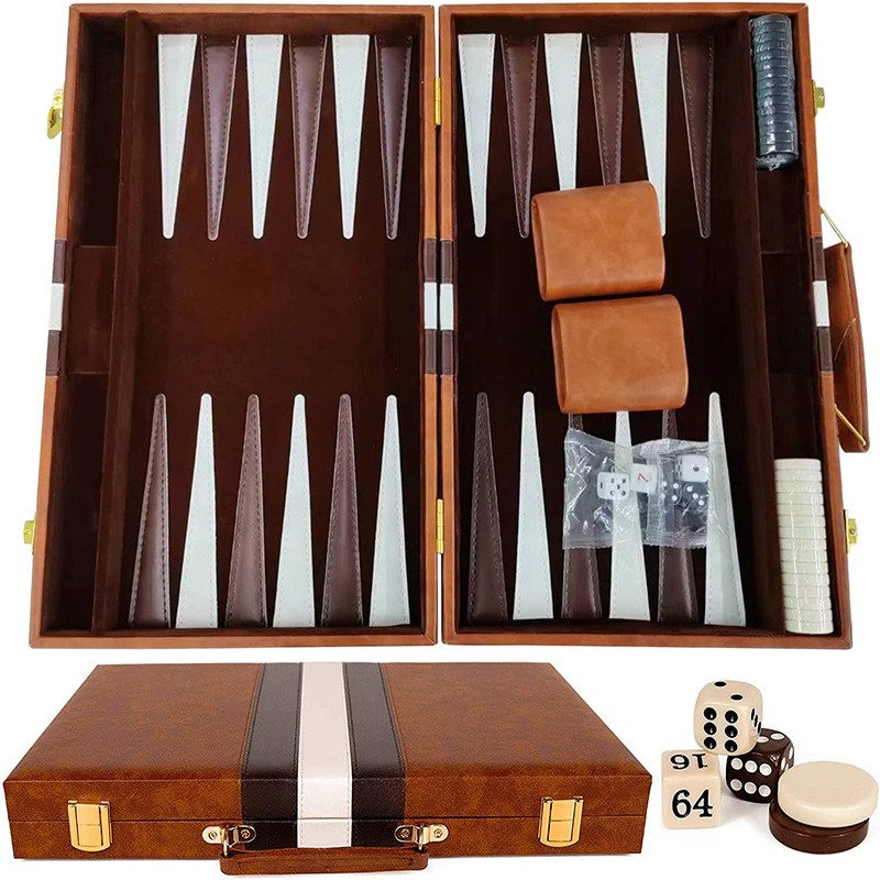 New classic backgammon set wit - Board Game Harvest บทวิจารณ์และราคา