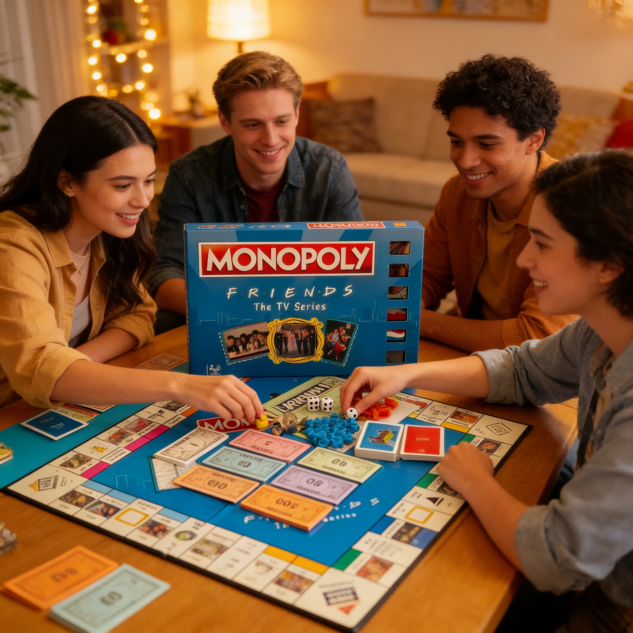 Hasbro Monopoly Friends Editio - Board Game Monopoly บทวิจารณ์และราคา