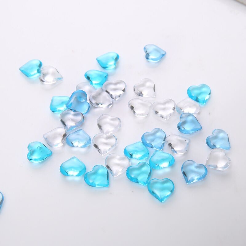 100PCS 10*4mm Heart Shape Acry - Board Game Harvest บทวิจารณ์และราคา