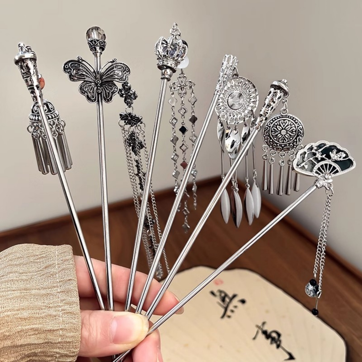 Elegant Women's Hairpin Antiqu - Board Game Go บทวิจารณ์และราคา