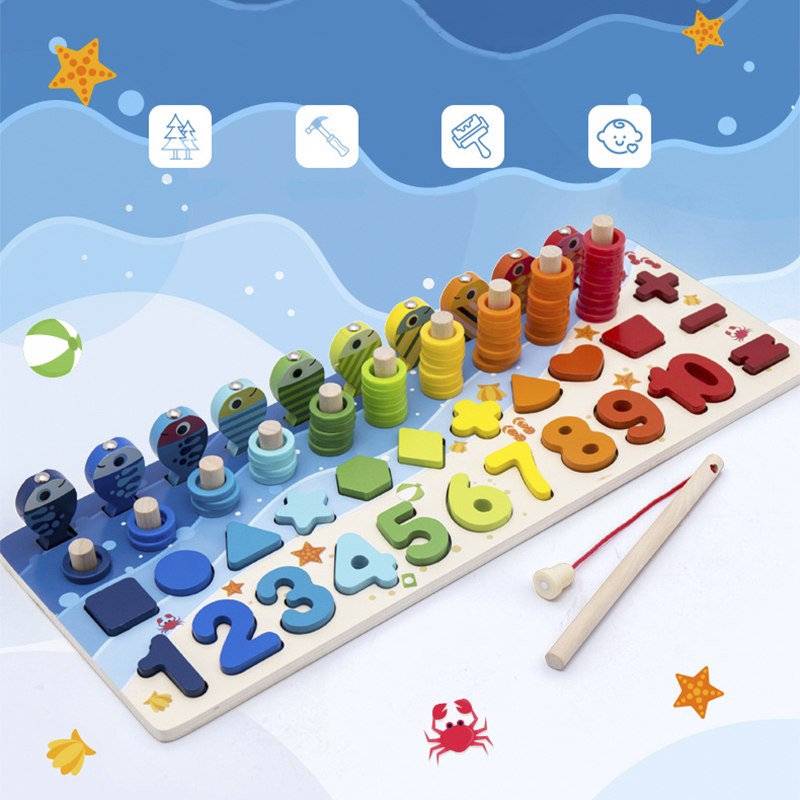 3D Wooden Blocks Children's Mo - Board Game Harvest บทวิจารณ์และราคา