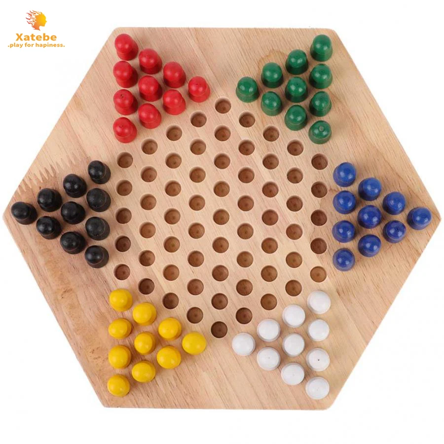 Wooden Educational Board Kids  - Board Game Halma บทวิจารณ์และราคา