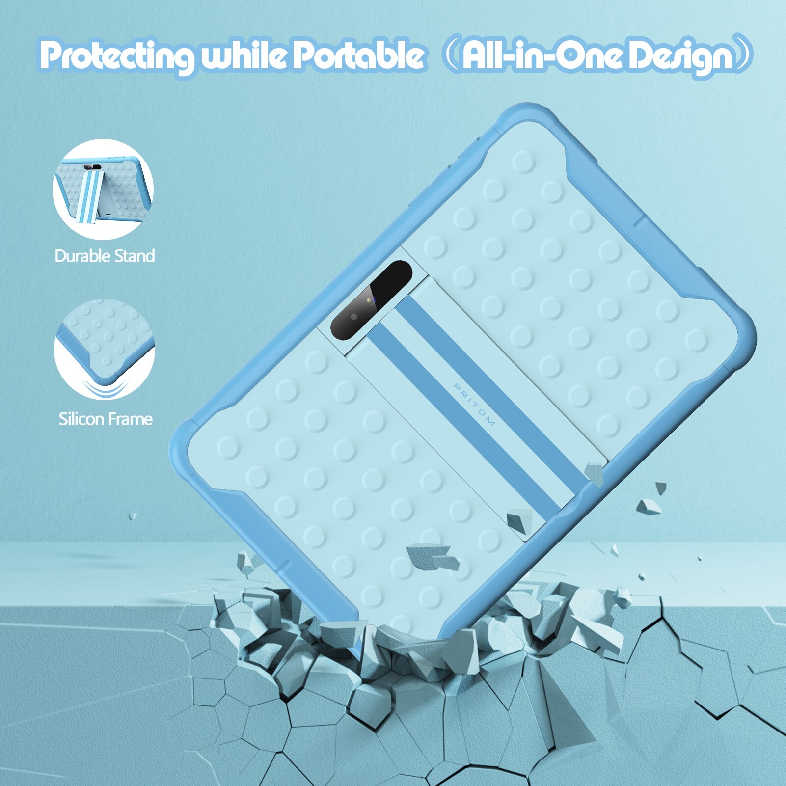 Pritom 10 Inch Kids Tablet And - Board Game Go บทวิจารณ์และราคา