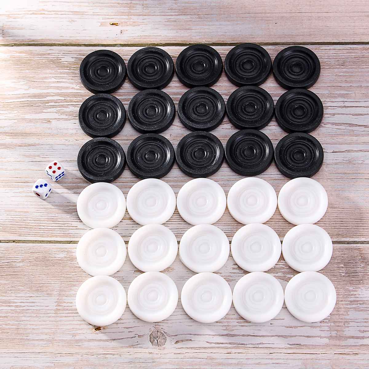 32 PCS Backgammon Chess Piece  - Board Game Harvest บทวิจารณ์และราคา