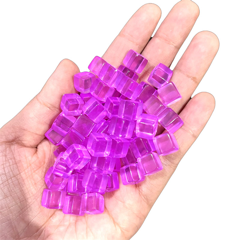 100pcs/set 8mm Clear Cube Dice - Board Game Harvest บทวิจารณ์และราคา