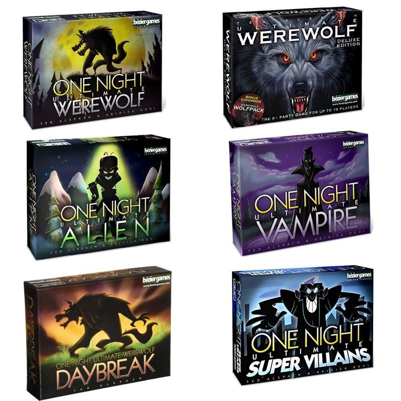 Party Game One Night Ultimate  - Board Game Villainous บทวิจารณ์และราคา