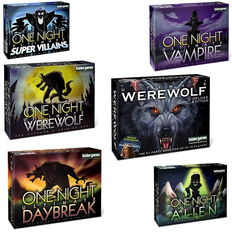 Party Game One Night Ultimate  - Board Game Villainous บทวิจารณ์และราคา