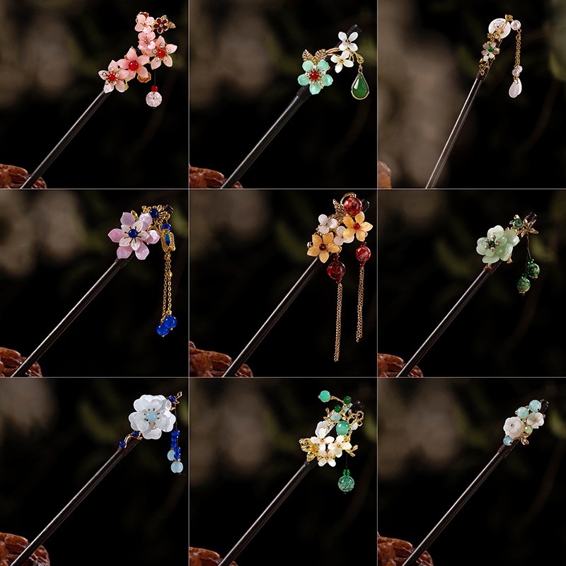 1Pc Wooden Hairpin Headdress f - Board Game Go บทวิจารณ์และราคา