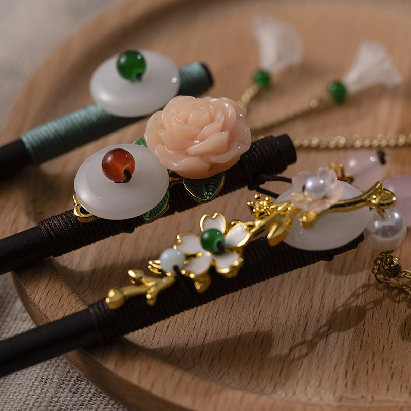 1Pc Wooden Hairpin Headdress f - Board Game Go บทวิจารณ์และราคา