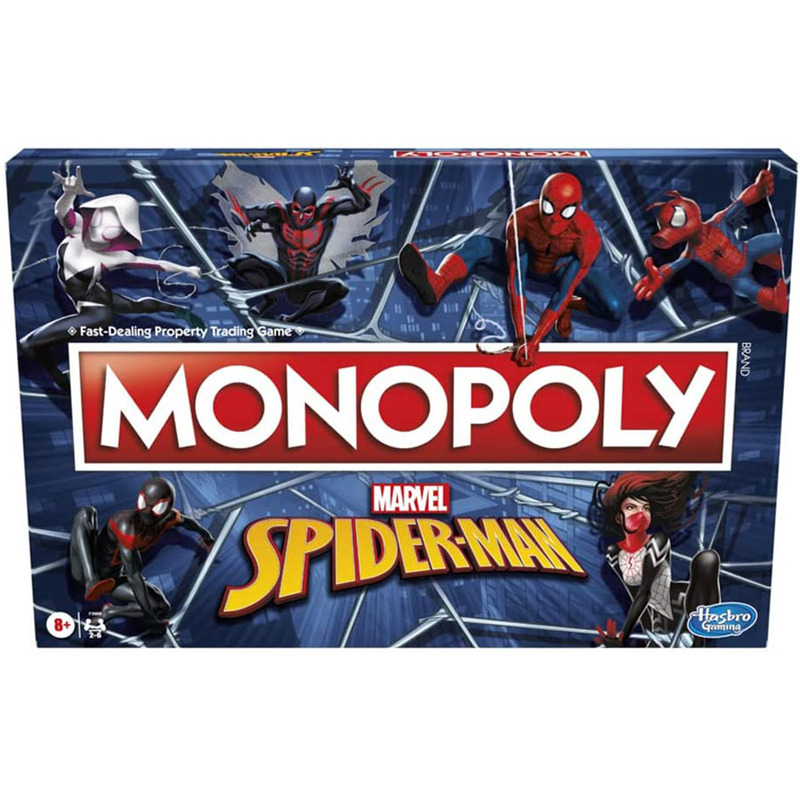 Marvel Spider-Man Monopoly Boa - Board Game Monopoly บทวิจารณ์และราคา