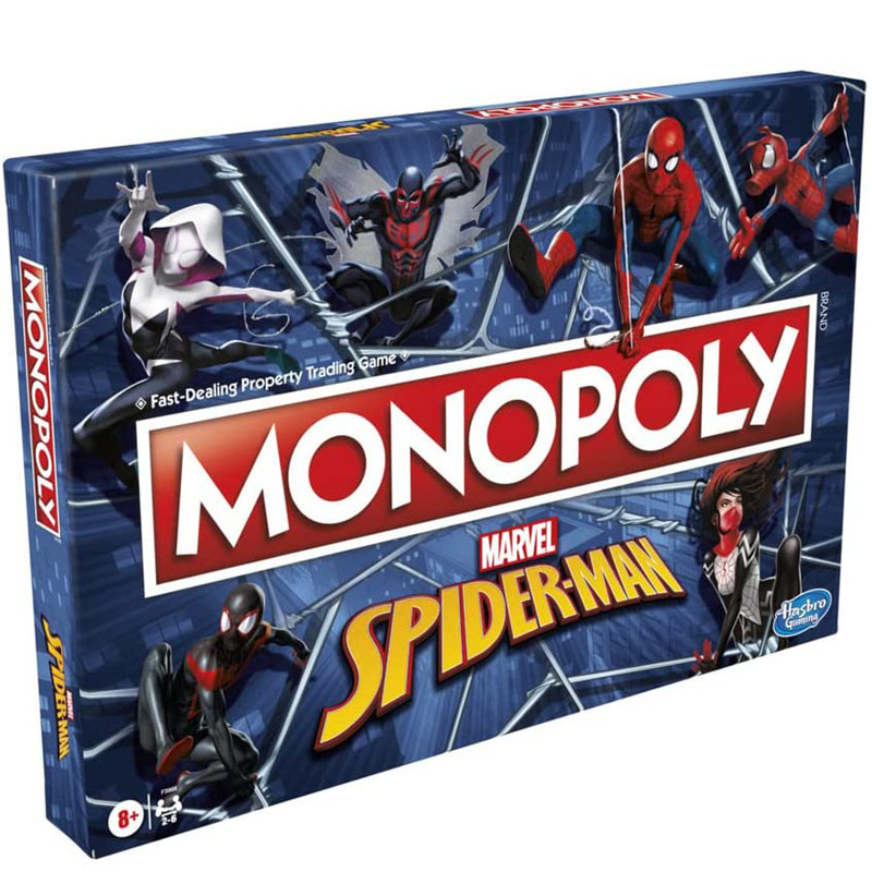 Marvel Spider-Man Monopoly Boa - Board Game Monopoly บทวิจารณ์และราคา