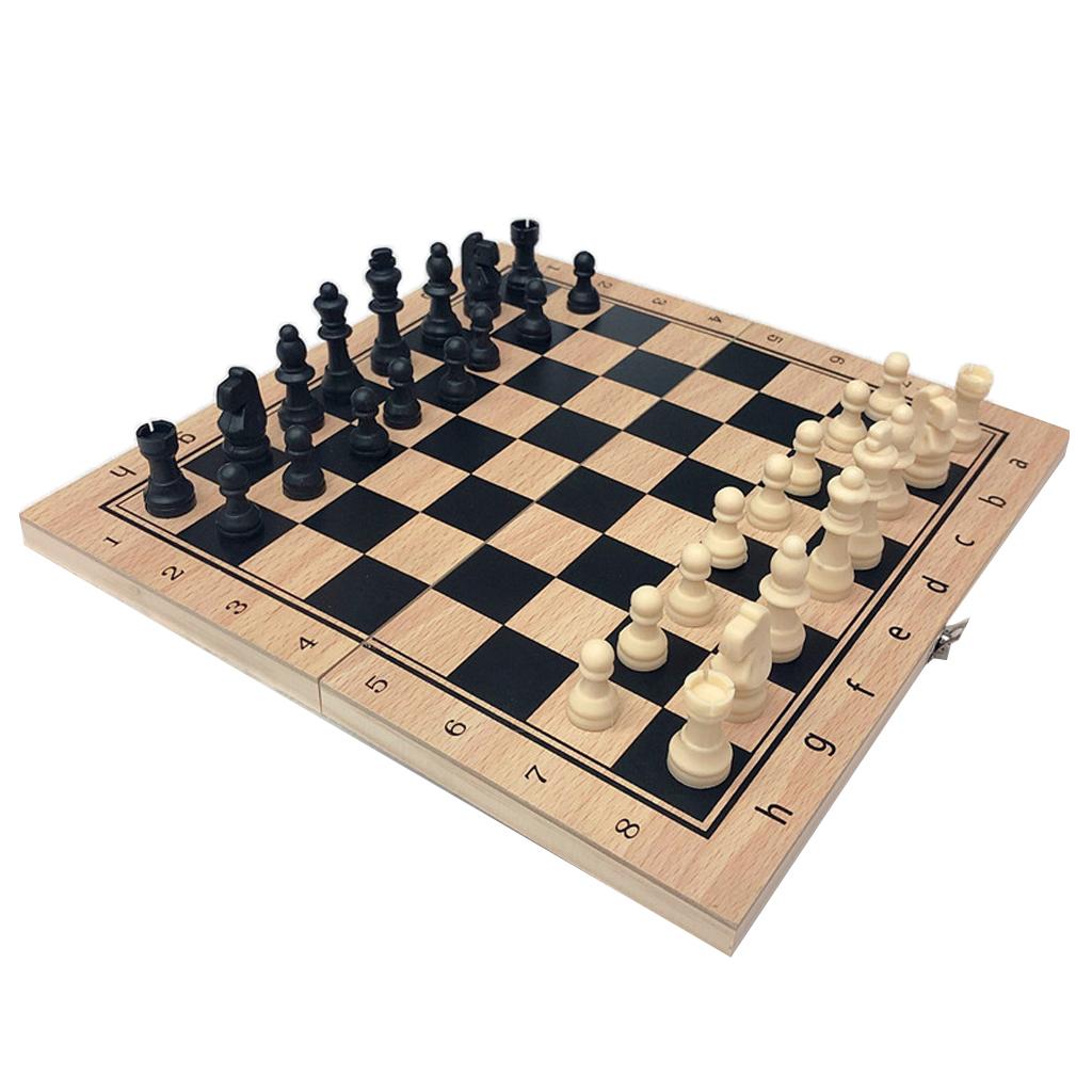 Chess Set 3 in 1 Checkers Clas - Board Game Harvest บทวิจารณ์และราคา