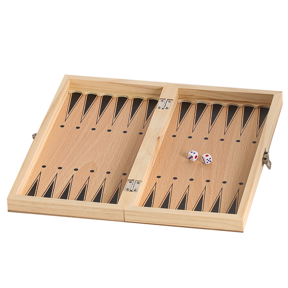 Wooden 3-in-1 Checkers Backgam - Board Game Harvest บทวิจารณ์และราคา
