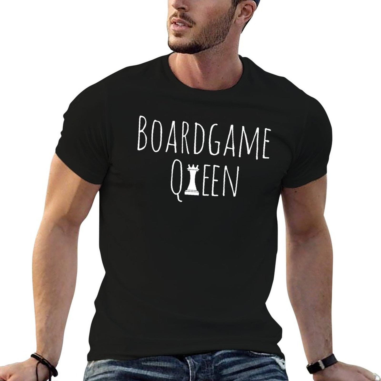 Boardgame Queen T-Shirt t shir - Board Game Queen บทวิจารณ์และราคา