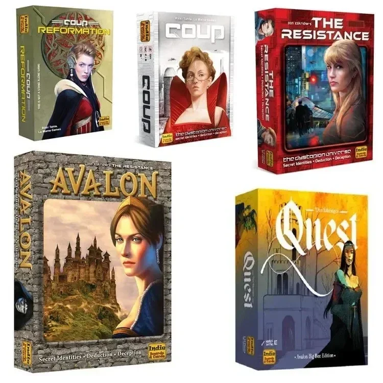 Board game The Resistance Aval - Board Game Avalon บทวิจารณ์และราคา