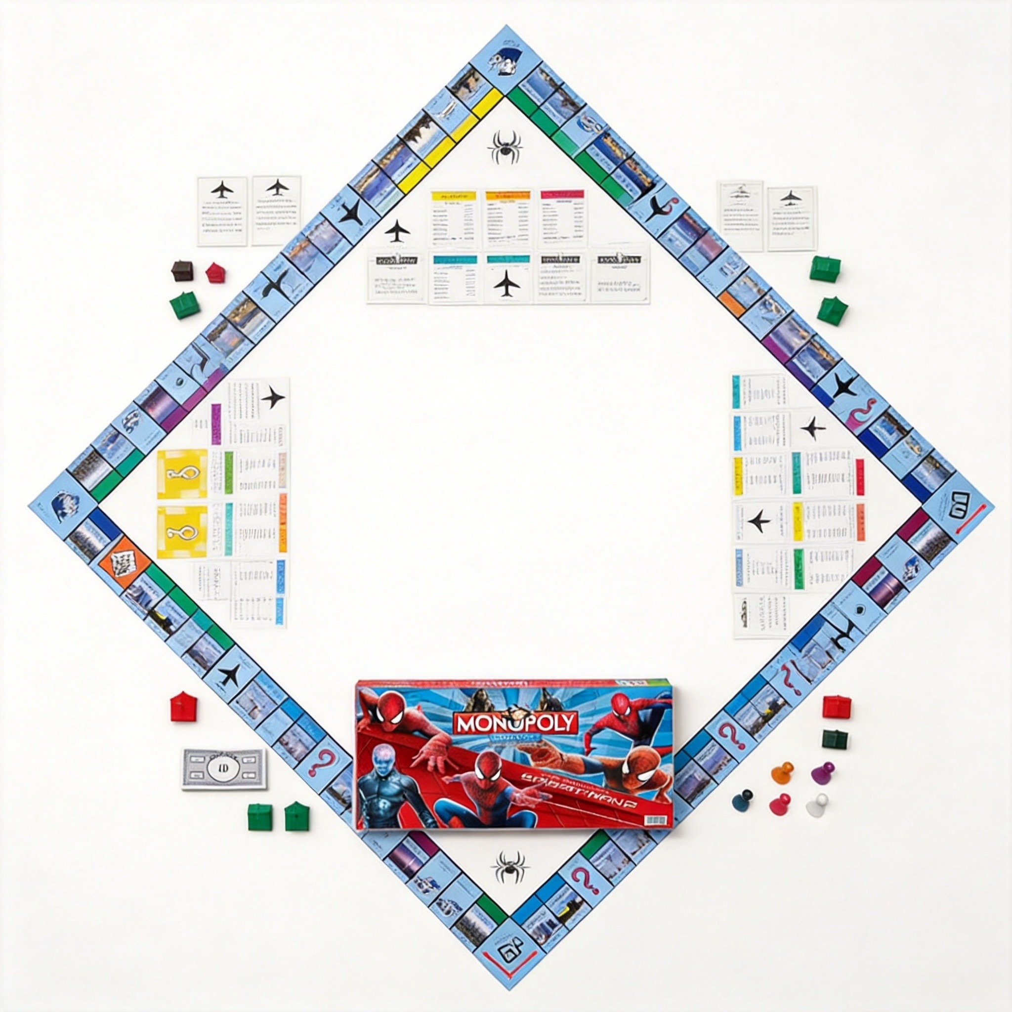 Spider-Man Monopoly Board Game - Board Game Monopoly บทวิจารณ์และราคา