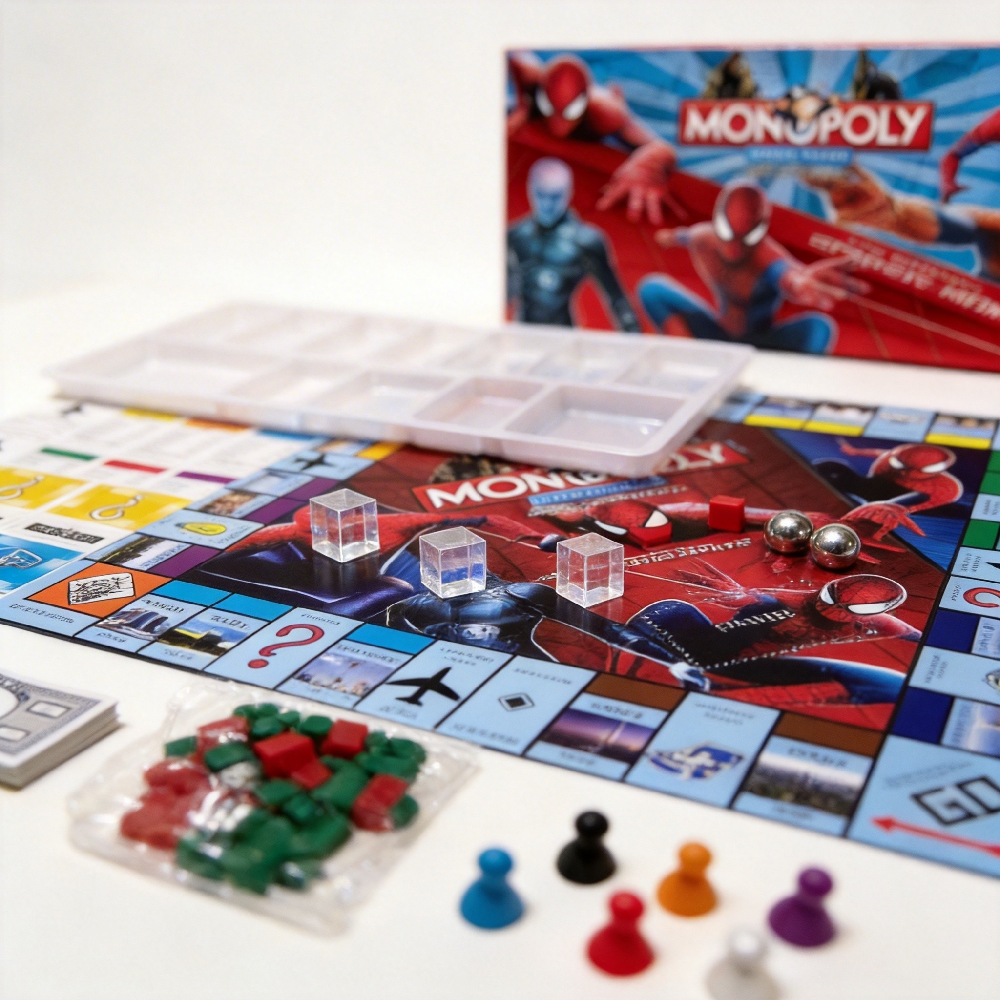 Spider-Man Monopoly Board Game - Board Game Monopoly บทวิจารณ์และราคา