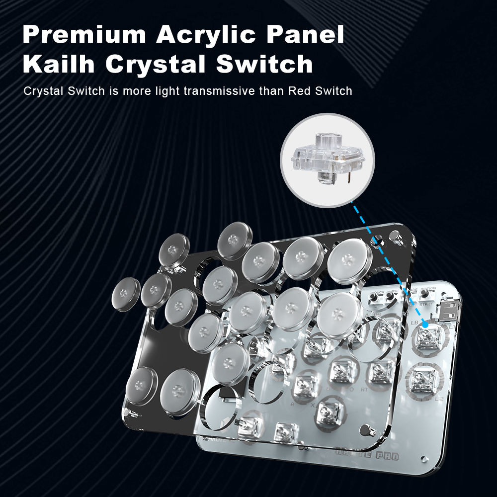 Haute42 Arcade Joystick Hitbox - Board Game Pc บทวิจารณ์และราคา