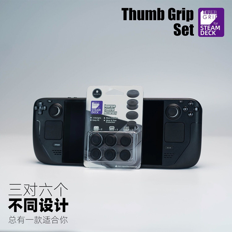 Skull&Co. Thumb Grip Set Caps  - Board Game Steam บทวิจารณ์และราคา