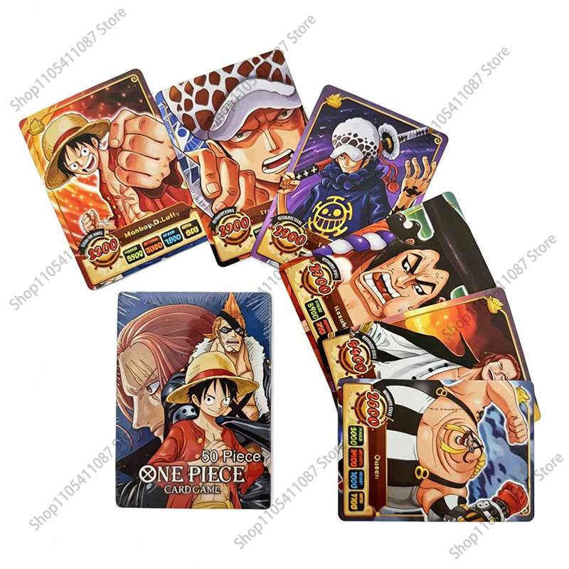 50pcs One Piece English Cards  - Board Game Naruto บทวิจารณ์และราคา