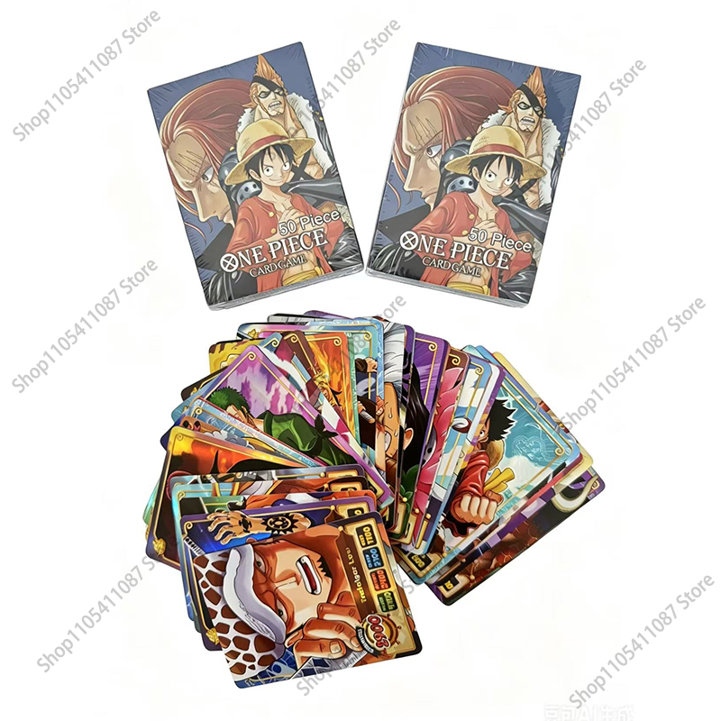 50pcs One Piece English Cards  - Board Game Naruto บทวิจารณ์และราคา