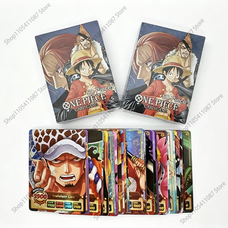 50pcs One Piece English Cards  - Board Game Naruto บทวิจารณ์และราคา