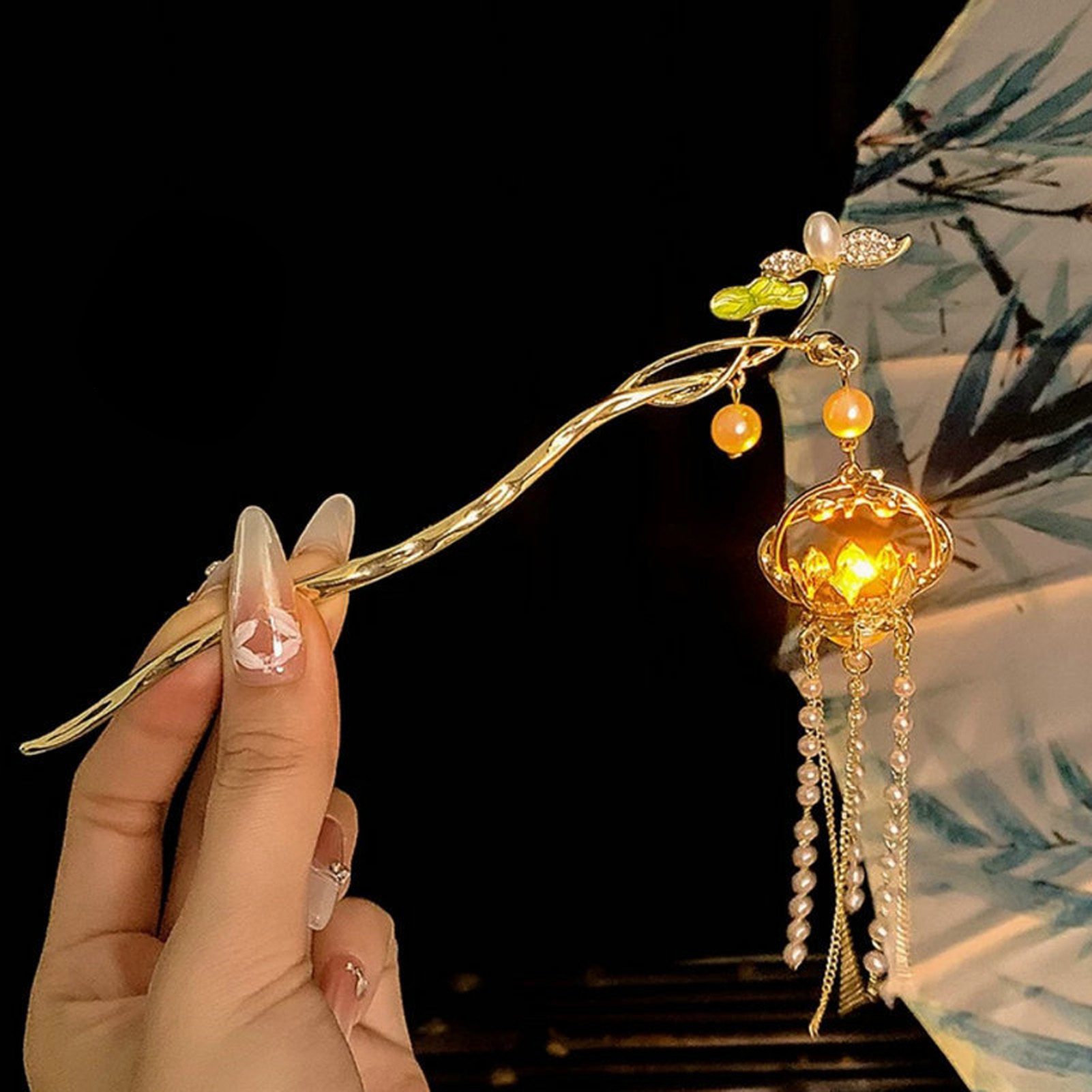 Luminous Flower Hairpin For Wo - Board Game Go บทวิจารณ์และราคา