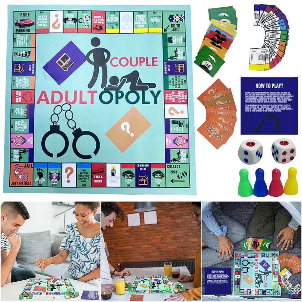 ！！Adultopoly Board Game Couple - Board Game Monopoly บทวิจารณ์และราคา