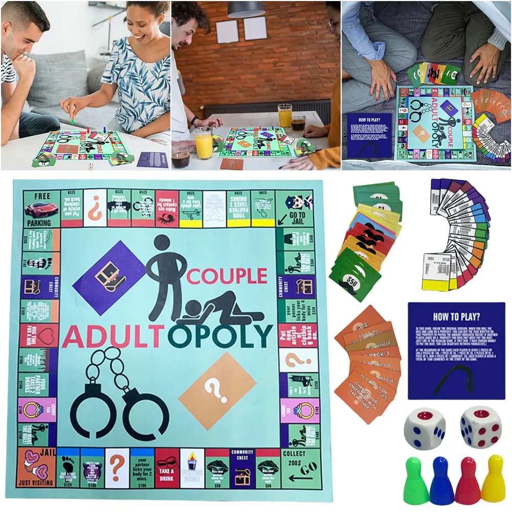 ！！Adultopoly Board Game Couple - Board Game Monopoly บทวิจารณ์และราคา