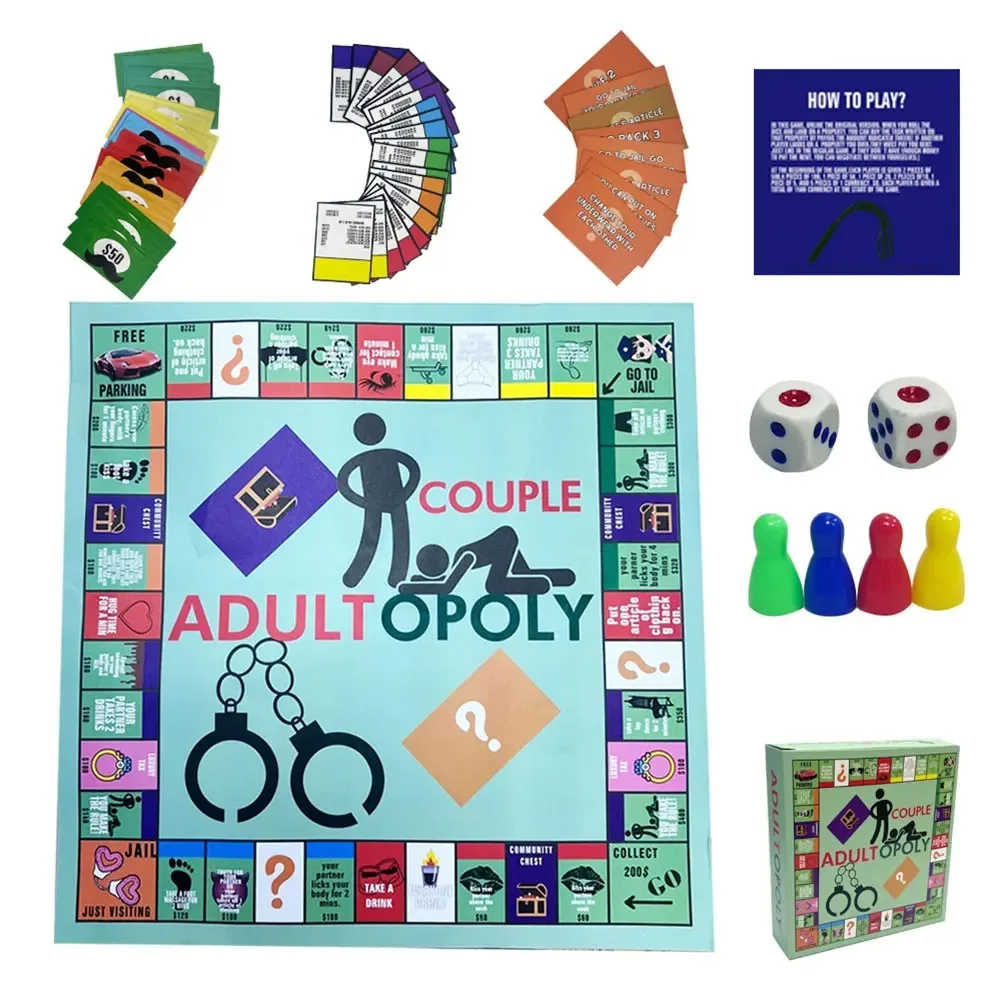 ！！Adultopoly Board Game Couple - Board Game Monopoly บทวิจารณ์และราคา