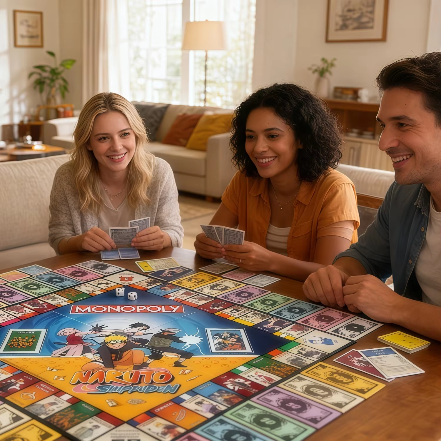 Monopoly Naruto Shippuden co-b - Board Game Naruto บทวิจารณ์และราคา