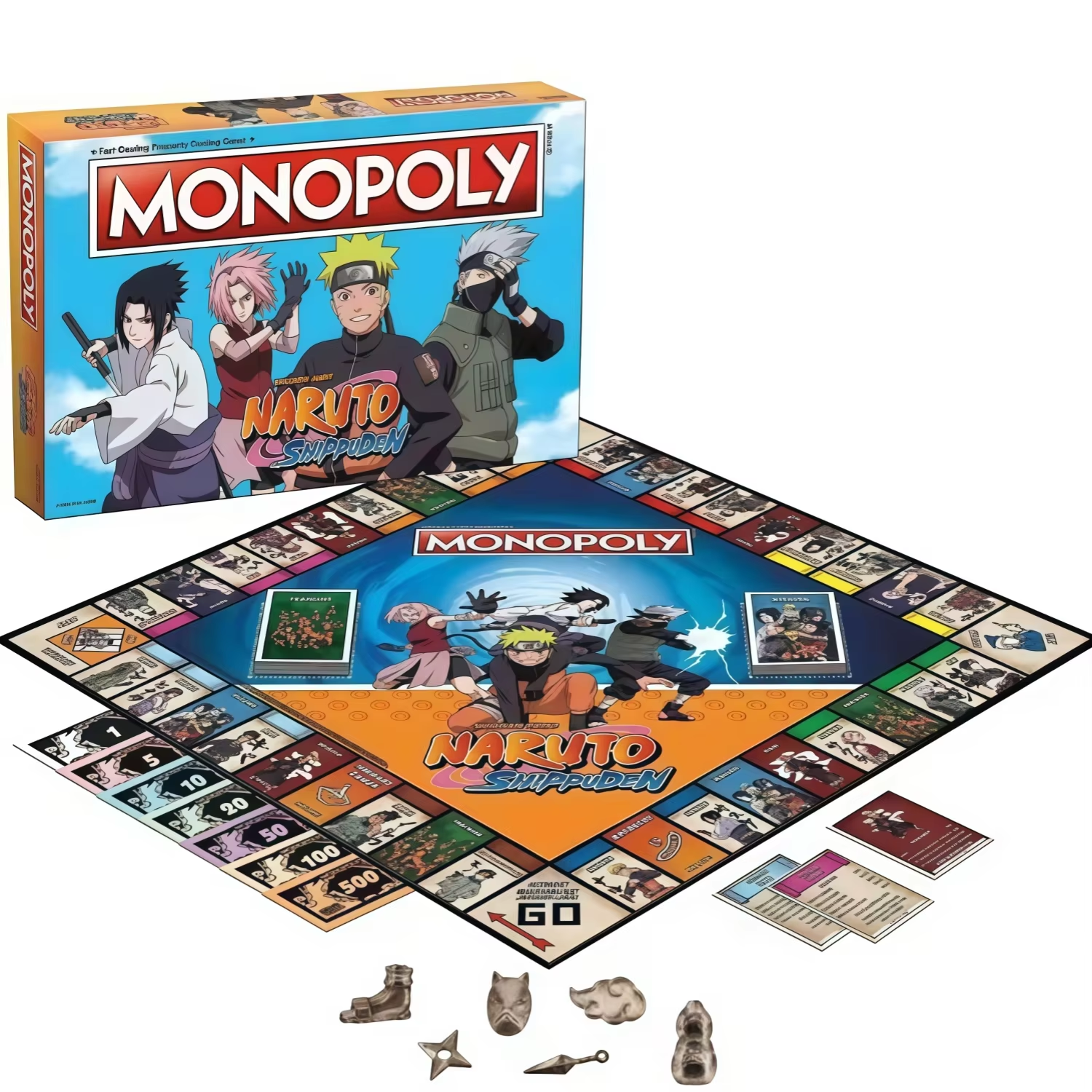 Monopoly Naruto Shippuden co-b - Board Game Naruto บทวิจารณ์และราคา