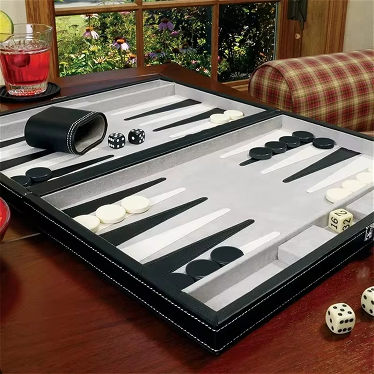 Classic Board Game with Leathe - Board Game Harvest บทวิจารณ์และราคา