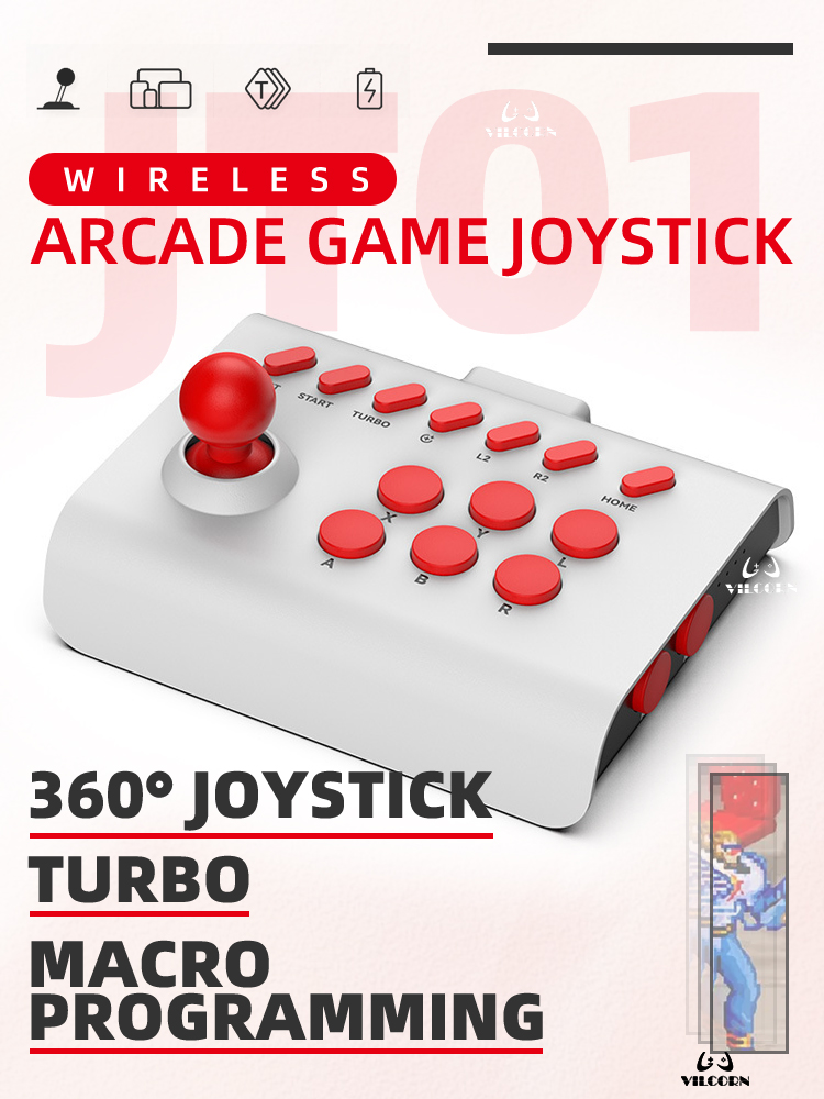 Arcade Joystick Wireless Gamin - Board Game Steam บทวิจารณ์และราคา