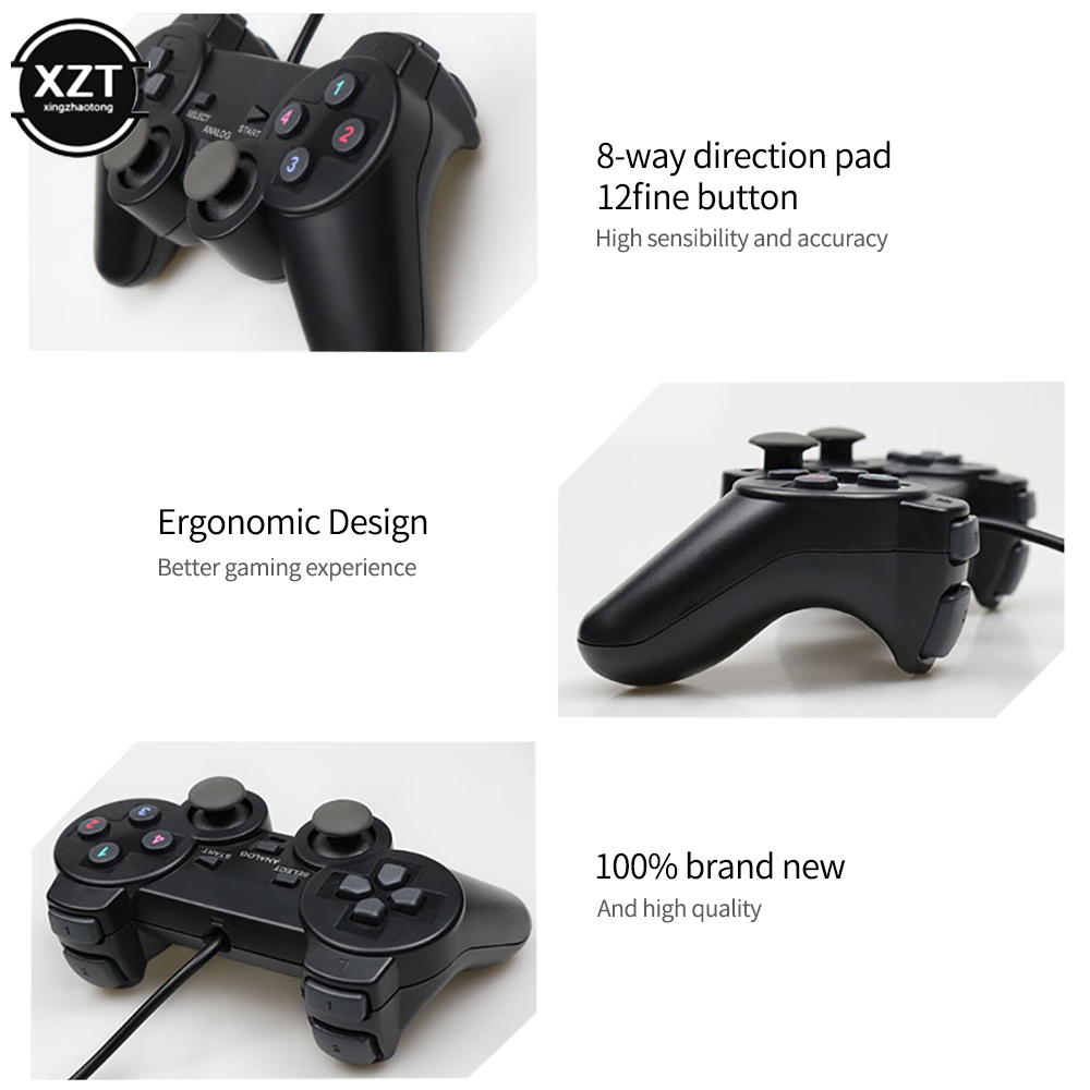 1pcs USB Wired Gamepad Joystic - Board Game Steam บทวิจารณ์และราคา