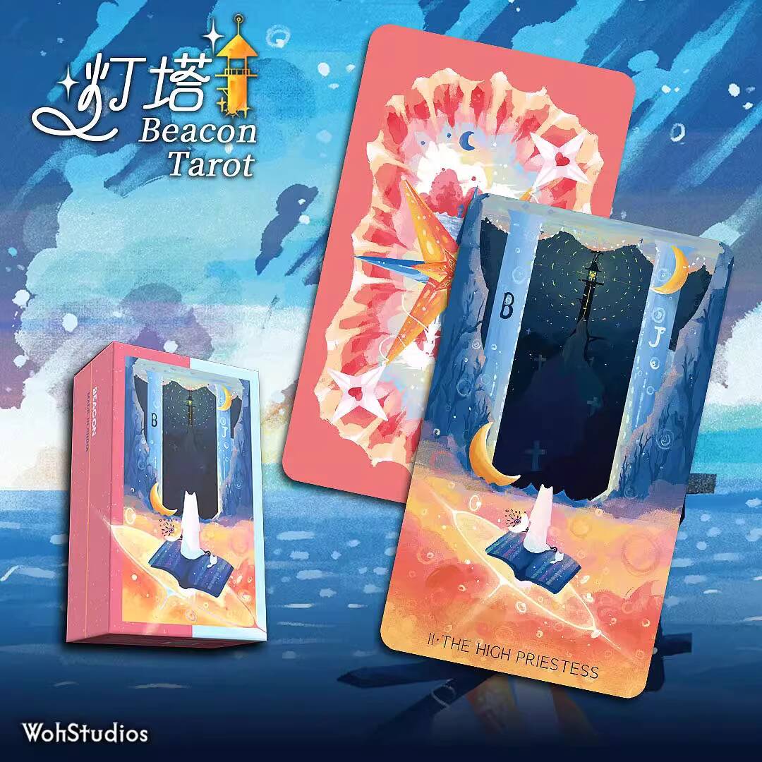 New Lighthouse Tarot Cards Aes - Board Game Queen บทวิจารณ์และราคา
