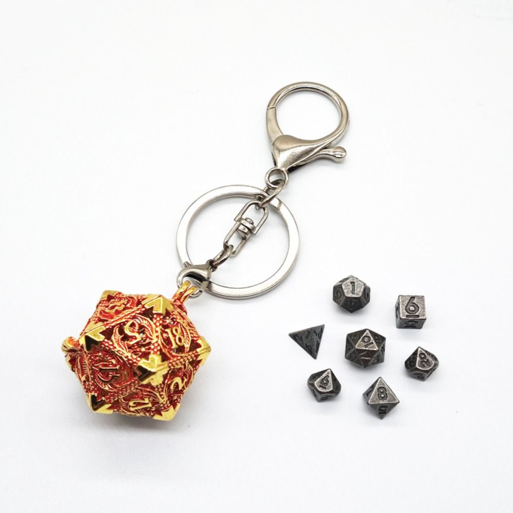 1 Set 20-sided Hollow Metal Di - Board Game Io บทวิจารณ์และราคา