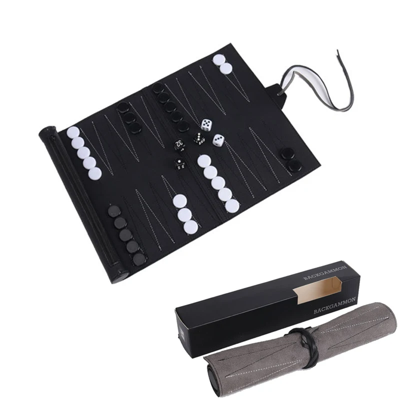 Roll Up Backgammon Sets Portab - Board Game Harvest บทวิจารณ์และราคา
