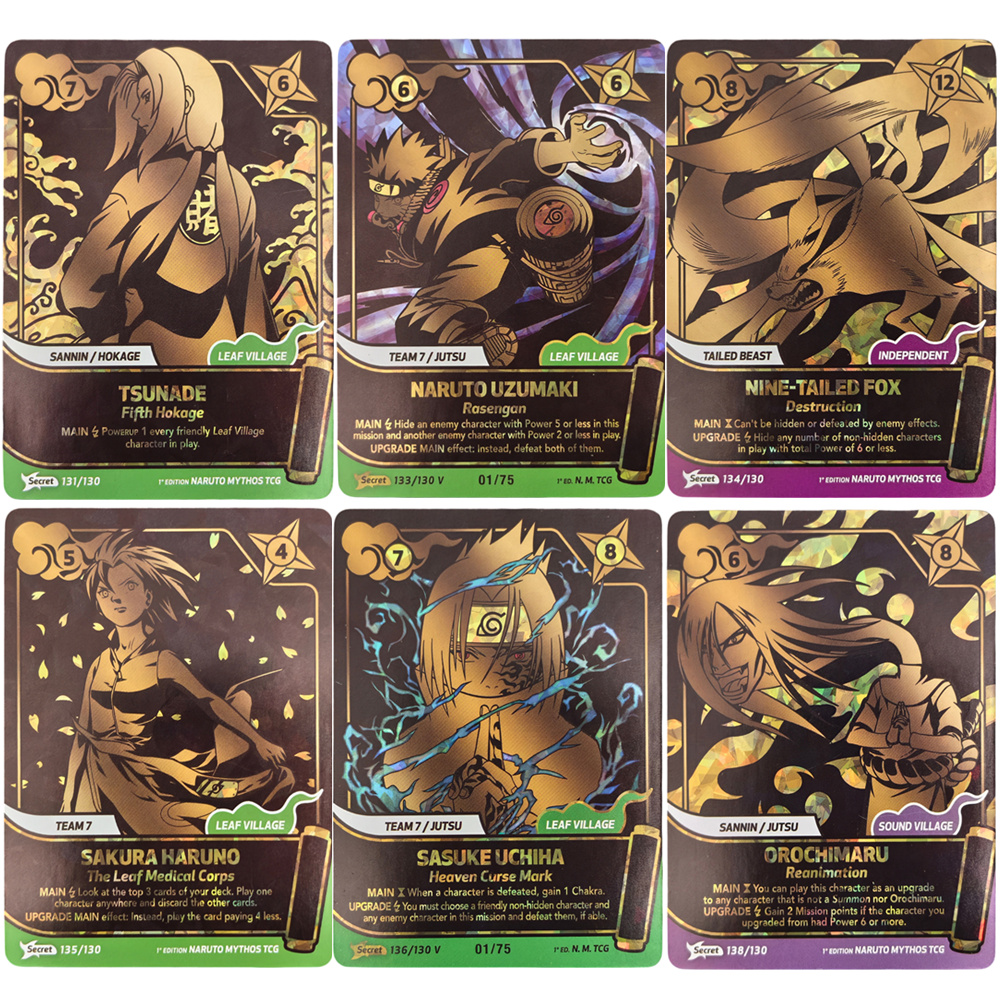 Proxy Naruto Mythos TCG Ecret  - Board Game Naruto บทวิจารณ์และราคา