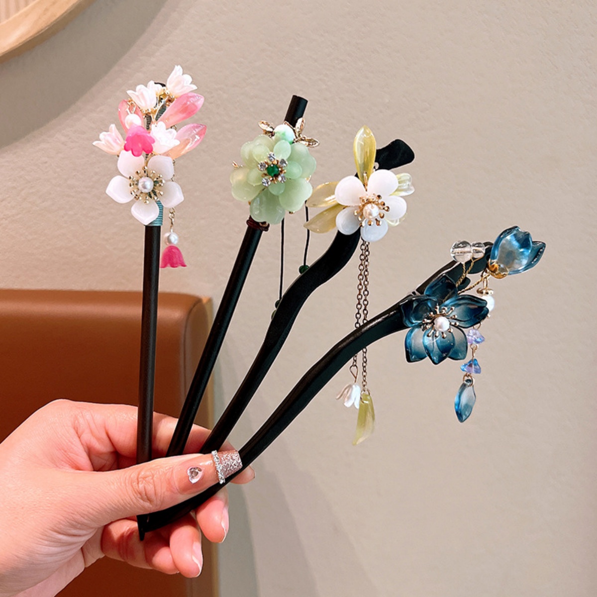 Exquisite Flower Tassel Wooden - Board Game Go บทวิจารณ์และราคา